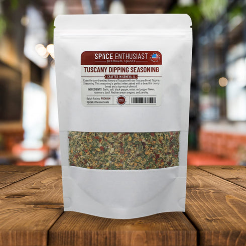 Spice Enthusiast Tuscany Bread Dipping Seasoning - 4 oz...