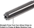 uxcell Chucking Reamer Set Lathe Machine Reamer Straight Flute Milling Cutter High Speed Steel H7 Tolerance (2mm 3mm 4mm 5mm 6mm 7mm 8mm 9mm 10mm)...