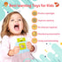 Talking Flash Cards for Toddlers Ages 2-3 Years Educational Toddlers Learning Toys Ages 2-4 Toddler Flash Cards 1-2 Years Speech Therapy Toys Blue...
