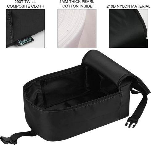 Beautyflier Travel Steamer Bag for Conair Clothes Steamer Storage, Portable Steamer Carrying Case Handheld Steamer Holder Iron Case Organizer with...