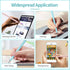 Stylus Pens for Touch Screens(2 Pcs), High Sensitivity Rotatable Stylus Pen for iPad with Hidden Disc Tip for Apple iPad/iPhone/Android/Tablets an...