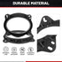 RED WOLF 6X9 Inch Front Door Speaker Adapter W/Speaker Wiring Harness for 2004 Up Toyota 4Runner Camry Highlander, Lexus CT GX LS Install Aftermar...