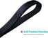 Short Dog Leash - Traffic Padded Handle - Heavy Duty - Short Nylon Dog Lead for Training Control - Reflective Threads Pet Leashes for Large Dogs a...