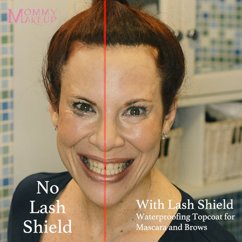 Lash Shield Waterproofing Top Coat for Mascara & Brows, Waterproof, Tear-proof, Smudge-proof Mascara Fixer That Lasts All Day, Clear Waterproof Ma...