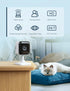GNCC Indoor Security Camera Dog Camera 1080P Motion Detection, 2-Way Audio Siren, Night Vision, Cloud & SD Card Storage, Works w/Alexa & Google Ho...