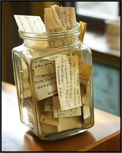 Posterizer 1 pcs-love in the jar-cute Valentine's day poster -2-Romantic Art-Holiday Poster Collection-Gift for Couples boyfriend girlfriend Husba...