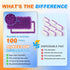 6 Pack Wet Jet Pads Refills for Swiffer WetJet, Washable Reusable Mop Pads for Hardwood Floor Cleaning, Purple(Mop is Not Included)...