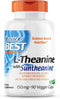 Doctor's Best L-Theanine Contains Suntheanine, Helps Reduce Stress & Sleep, Non-GMO, Gluten Free, Vegan, 150 mg (DRB-00197), 90 Count...
