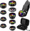 (Newest) Phone Camera Lens, 9 in 1 Lens Kit, Zoom Lens, 0.36X Wide Angle Lens + 0.63X Wide Lens + 15X Macro Lens + 20X Macro Lens + Fisheye Lens +...