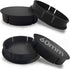 Skino 4 x 60mm Universal Black Car Rims Wheel Center Hub Caps C 0...