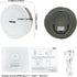 Camping String Lights, 32.8FT Rechargeable Waterproof Hanging Lamp Portable LED Light for Outdoor Camping Awning Tent Garden Party Yard Festival D...