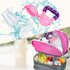 Baby Food Feeder 3 Pack Silicone Fruit Pacifier Teething Reusable Pouches Pacifier Pink by Mluchee(S,M,L)...