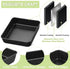 E-far 9x9 Baking Pan, Nonstick Square Cake Pan with Stainless Steel Core, Black Metal Bakeware for Brownies Lasagna Cakes, Non-toxic & Easy Clean,...