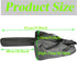 Chainsaw Bag Carrying Case, Heavy Duty Chainsaw Storage Bag with Handle Sticky Strip Portable Protection Chainsaw Waterproof Holder Fit for 12''/1...