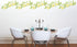 Lemon Branch Stencil, 12.5 x 6.5 inch - Classic Fruit Lemon Bough Stencils for Painting Template...