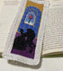 12 pieces Princess DIY Cotton Cross Stitch Bookmark,Cotton Edged Book Mark Classical Fairy Princess Counted Cross Stitch kit...