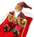 Idepet Funny Pet Dog Cat Christmas Costume Santa Dogs Winter Hoodie Coat Clothes for Christmas Halloween Party,The Riding Horse Santa Claus Pet Do...