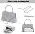 Women's Evening Handbags, Elegant Pleated Clutch Purse for Formal Prom Tea Party Wedding guest Cocktail Night Date...