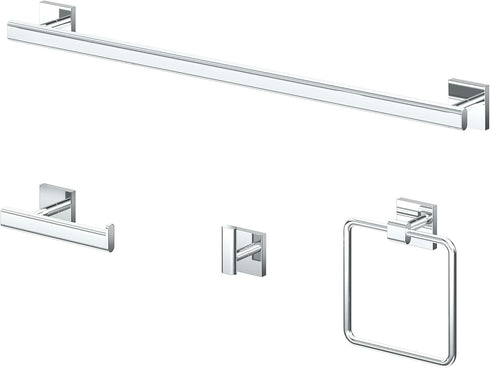 Gatco 4053 Elevate Euro Tissue Holder, Chrome...