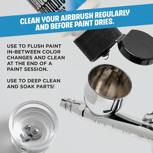 Iwata-Medea Airbrush Cleaner (8 oz.)...