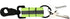 LINE2design Reflective Firefighter Turnout Key Ring - Fire Rescue Key Holder Strap with Heavy Duty Swivel Snap Hook - Green Reflective Design | Pe...