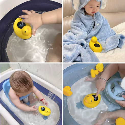 Baby Bath Tub Thermometer for Newborn - Bathtub Water Temperature Thermometer for Toddler, Safety Floating Bathing Tub Toy Newborn Bath Essentials...
