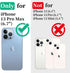 Cozycase Compatible with iPhone 13 Pro Max Waterproof Case - Full Body Dustproof Shockproof Built in Screen Protector Rugged Waterproof Case for i...