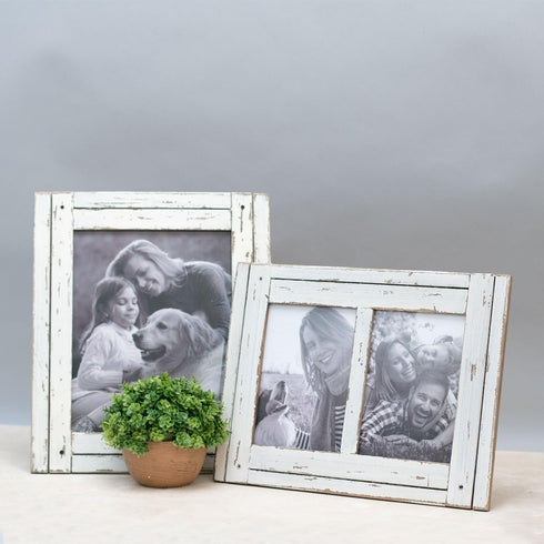 Foreside Home & Garden FFRD06190 4X6 Heartland Photo Frame White...
