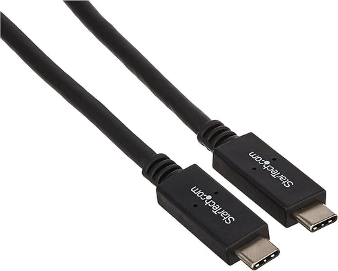 StarTech.com USB C to UCB C Cable - 0.5m - Short - M/M - USB 3.1 (10Gbps) - USB C Charging Cable - USB Type C Cable - USB-C to USB-C Cable (USB31C...