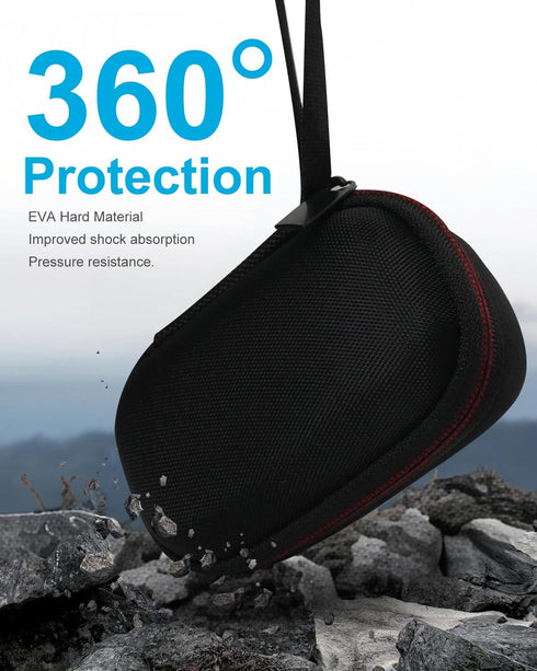 Hard Protect Case for Wellue O2Ring Blood Oxygen Monitor, Travel Storage Case for O2Ring/O2Ring-s/OxyRing, Carrying Bag Only...