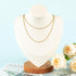 UMAOKANG 16.4 Feet Gold Plated Stainless Steel Jewelry Chains Bulk Chopin Chain for Jewelry Making Dainty Thin Chains Bulk...