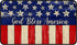 4th of july flag doormat God Bless America Patriotic Decor Non-Slip Independence Day Floor Mat Patriotic Door Mat 17x29 inch...