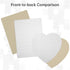 6 Sets Sublimation Puzzle Blanks in Rectangle Heart, Blank Sublimation A5 Jigsaw Puzzle for Kids, Sublimation Blanks Products for Heat Press DIY C...