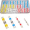 194PCS Solder Seal Wire Connectors Kit, Waterproof Insulated Heat Shrink Butt Sleeve Solder Stick Electrical Wire Terminals for Marine Automotive ...