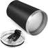 VEGOND 12oz Tumbler Stainless Steel Tumbler bulk Vacuum Insulated Double Wall Travel Tumbler with Lid and Straw Reusable Tumbler, Black 1 Pack...