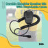 Retevis Walkie Talkies Mic, LED Shoulder Speaker Mic, for Retevis RT22 RT68 H-777 RB26 RT86 RT21, Compatible with Baofeng BF-F8HP UV-82 UV-5R 5RM ...