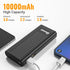 BONAI 10000mAh Portable Charger for Heated Vest, 5V 2.1A Battery Pack for Heated Jacket with Dual USB Output & LED Flashlight for iPhone iPad iPod...