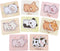 8 Pack Cute Sticky Notes Cartoon Animal Sticky Memo Pads Kawaii Small Self-Stick Memo Note Pad Office School supplies (8 Pack Animal)...