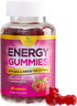 Energy Gummies Vitamin B12, Green Tea & Natural Caffeine, Extra Strength 1000 mcg Daily Energy Vitamins, Delicious Raspberry Flavor Gummy Chewable...