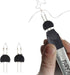 The Beadsmith Thread Zap - 5.25” Thread Burner - Plus 2 pack Replacement Tips Included - Trim, Burn and Melt thread with one touch, Ideal for fini...