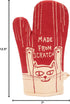 Blue Q Oven Mitts, Made from Scratch, 1 Pack...
