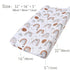 Owlowla Changing Pad Cover Soft Minky Changing Table Cover Lovely Print Waterproof Changing Pad Covers Baby Boy Girl(Rainbow&Bear)...
