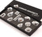 Clear Fridge Magnets 12-Pack – Elegant Gem Magnets – Aesthetic Magnetic Diamonds...