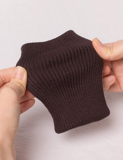 Cuff for Sleeve, Ribbing Fabric for Sweatshirt Jacket Hoodie Sewing (Chocolate, 40x7cm)...