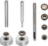 120sets Leather Snaps and Fasteners Kit, 12.5mm Black Snap Fasteners Kit, Leather Snaps, Metal Heavy Duty Snaps with Install Tool for Leather, Clo...