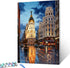 Famous Metropolis Building Paint by Numbers Kits 16x20 inch Canvas DIY Oil Painting for Kids, Students, Adults Beginner with Brushes Acrylic Pigme...