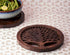 Set of 2 Wooden Trivets for Hot Dishes Pots and Pans Tea Pot Holders Nonslip Heat Resistant Kitchen Counter Accessories for Table Countertops (TRW...