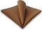 S&W SHLAX&WING Ties for Men Brown Copper Formal Neck Tie with White Dots Matching Pocket Square Only...