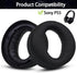 Earpads Replacement for Sony Playstation Pulse 3D Wireless Headset PS5, Ear Pads Cushions with Noise Isolation Foam (Black: (Breathing Fabric + Me...