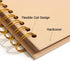Spbapr Scrapbook 8x8 Inch Scrapbook Album,Thick Kraft Paper Personalized DIY Scrap Book Photo Albums 40 Pages Memory Book for Couple Wedding Famil...